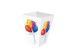 Cutii de popcorn cu baloane - 6 buc.