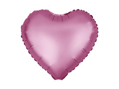 Balon folie Inimă roz închis - 45 cm - 1 buc.
