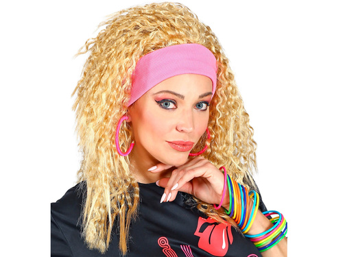 Peruca blonda disco - 1 buc.