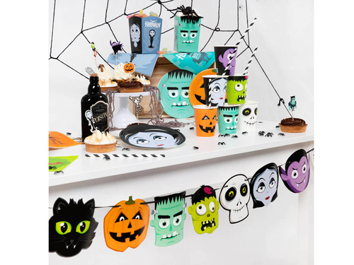 Pahare de hârtie Halloween Monsters - 6 buc.