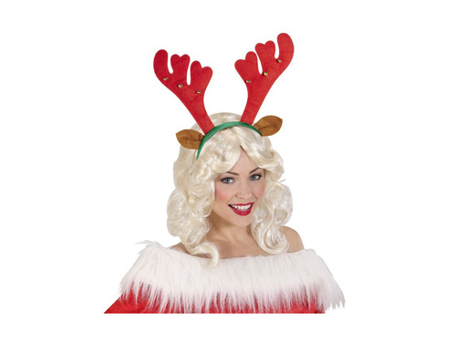 Coarne de ren cu clopoței și urechi