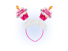 Bentiță cu blană - ziua de naștere cupcakes