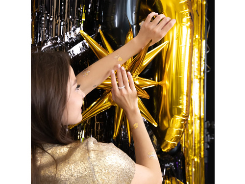 Tatuaje lavabile Happy New Year pentru Ajunul Anului Nou - 15 buc.