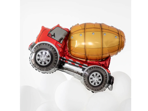 Balon din folie Camion de beton - 82 cm - 1 buc.