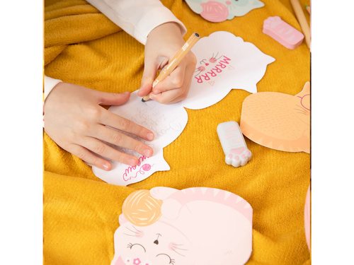 Invitații aniversare Pisici - 6 buc.