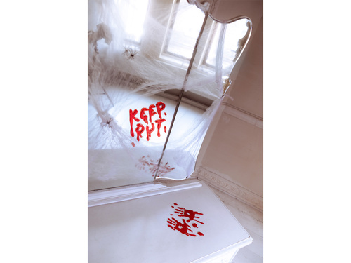 Autocolante cu gel pentru sânge "Keep Out" - 1 set