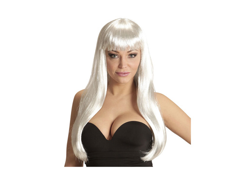 Peruca blonda lunga Space