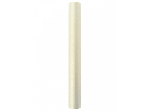 Organza simplă ivory - 36 cm x 9 metri