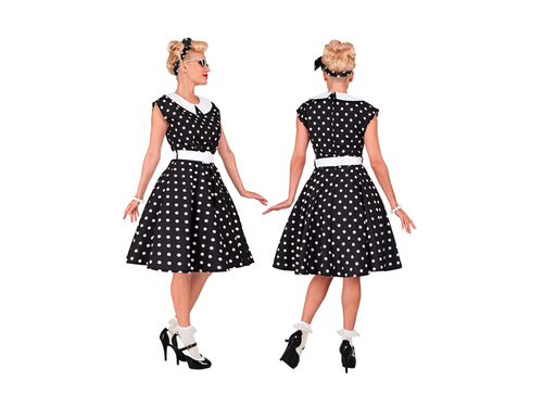 Tinuta Rock'n'Roll din anii '50. Negru