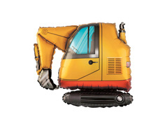 Balon din folie Excavator - 75 cm - 1 buc.