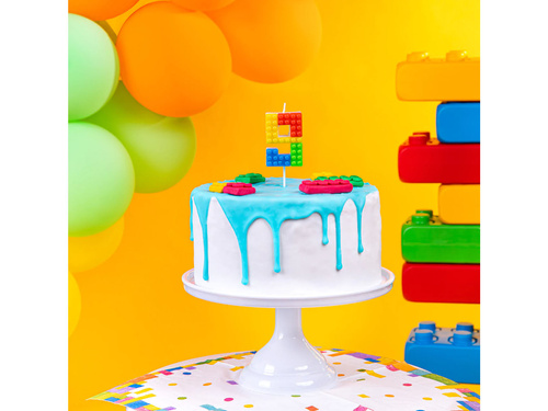 Blocuri de lumânări cu numere - 9 - 1 buc.