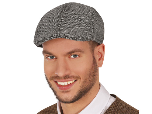 Beretă englezească gri - 1 buc.