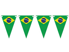 Brazil Flag Hanging Banner - 5m