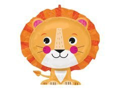 Leu balon folie - 60 x 53 cm - 1 buc.