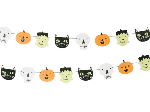 Ghirlandă Halloween - 2,5 m - 1 buc.