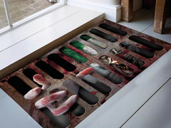 Covoraș clovn - 60x40 cm - 1 buc.