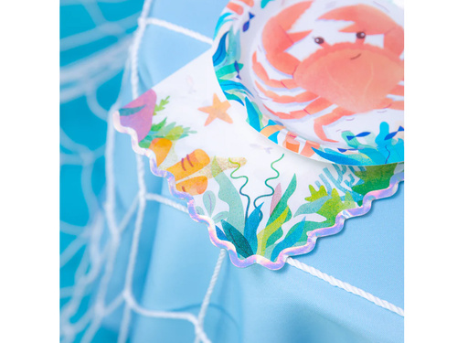 Șervețele aniversare Ocean - 33 cm - 10 buc.