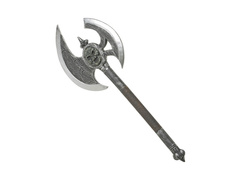 Topor mare cu craniu - 90 cm