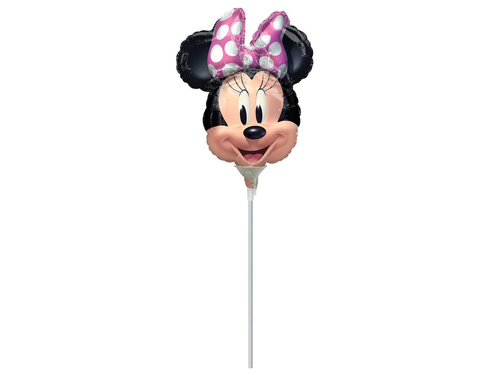 Balon din folie de lipit - Minnie Mouse - 30 cm