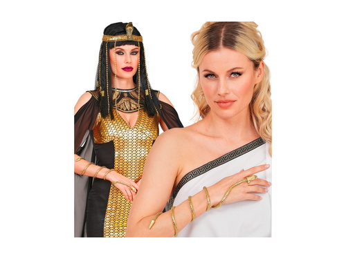 Brățară-anel din aur cu șarpe