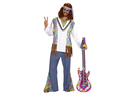 Chitară gonflabilă cu flori - 105 cm - 1 buc.