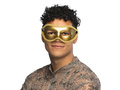 Mască de carnaval aurie - 1 buc.