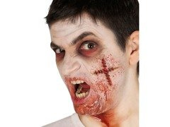 Rană cusută în formă de cruce - 1 buc.