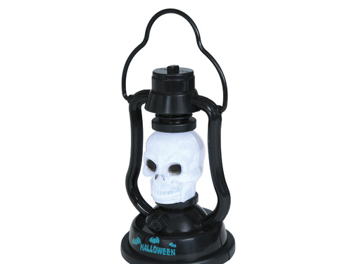 Lanternă cu craniu de Halloween - 15 cm - 1 buc.