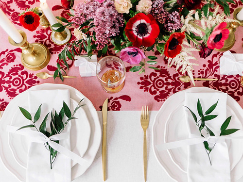 Cutii pătrate pentru oaspeți alb - 10 buc.