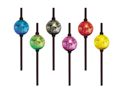 Paie Disco negre - 6 buc.