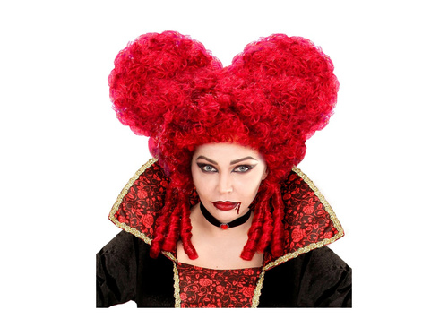 Peruca barocă roșie