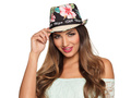 Pălărie hawaiiană Ibiza - 1 buc.