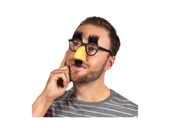 Ochelari de petrecere cu nas și mustață