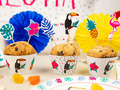 Rulouri pentru cupcakes Aloha Party - 6 buc.