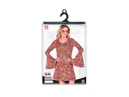 Ținută hippie din anii 1960. - paisley