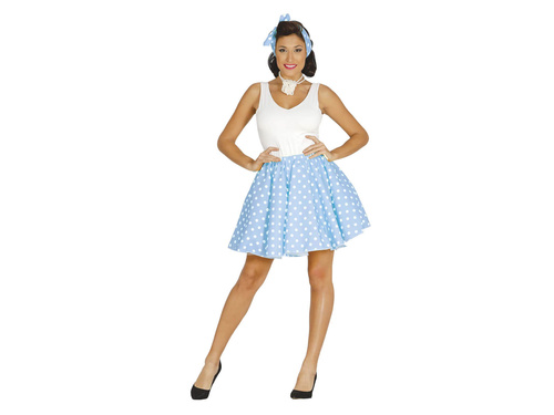Pin-Up set albastru
