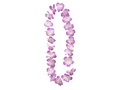 Colier hawaiian violet și alb - 90 cm - 1 buc.