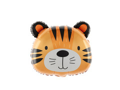 Balon tigru din folie - 52 x 57 cm - 1 buc.