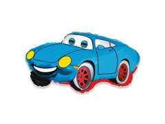 Balon din folie pentru băț - Cars - 33 x 21 cm - 1 buc.