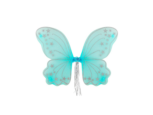 Turquoise Fantasy Wings 50×45 cm