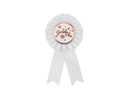 Catilon de mireasă pentru noaptea doamnelor alb - 8 cm - 1 buc.