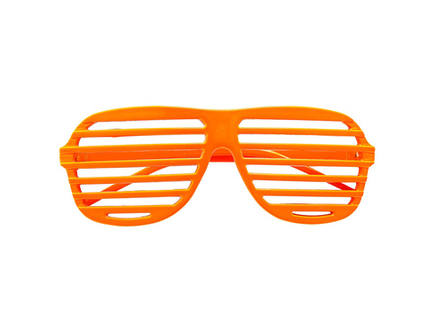 Ochelari orb neon portocaliu - 1 buc.