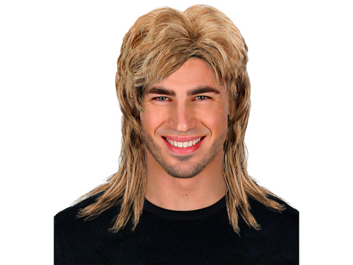 Peruca disco blondă pentru bărbați