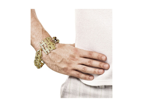 Brățară hip-hop din aur