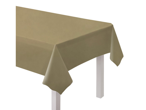 Față de masă din hârtie maro - 137 x 274 cm - 1 buc.