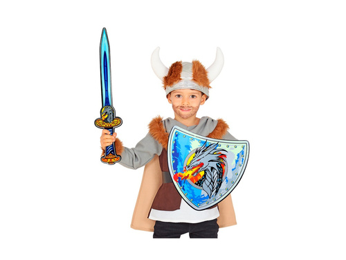 Set dragon viking - sabie și scut din spumă
