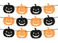 Ghirlandă de Halloween - Dovleci - 500 cm
