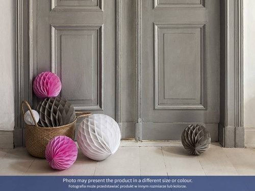 Decorațiune suspendată cu bilă bej închis - 30 cm - 1 buc.