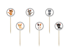 Culegător de prăjituri Cats - 6 buc.