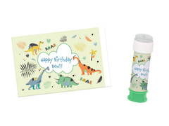 Stickere cu bule de săpun Dinozauri